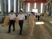 滄州市長劉學(xué)庫建設(shè)期視察公司